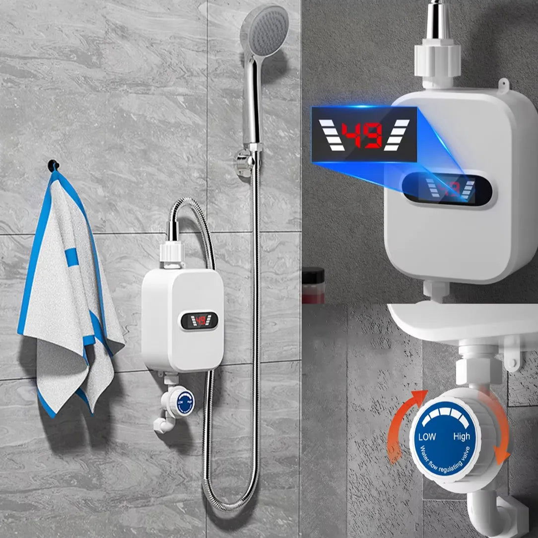 Boiler electric instant pentru apa calda, cu afisaj digital, 3500W