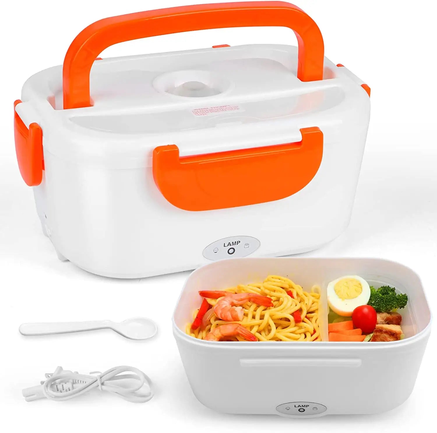 Caserola electrica pentru incalzire mancare, Lunchbox
