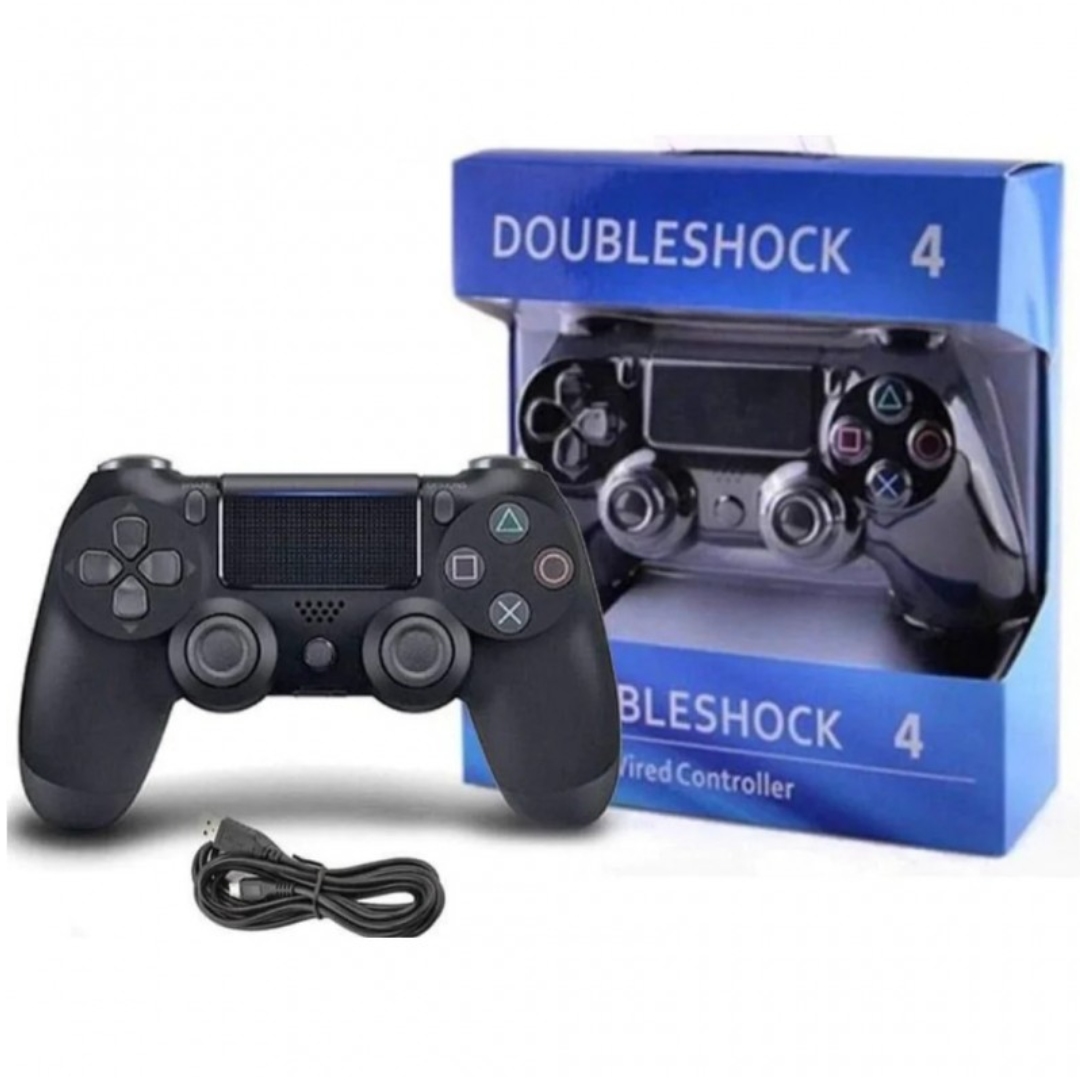 Controller Doubleshock pentru Playstation 4 cu vibratii
