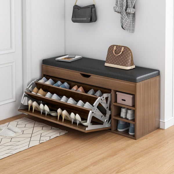 Dulap pentru pantofi tip bancheta, 80 x 34 x 51 cm