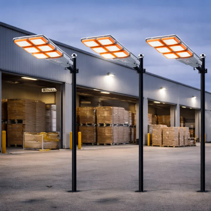 Lampa Solara Stradala Premium LED 3000W – Iluminare Puternica, Autonomie Mare si Rezistenta IP66 pentru Exterior