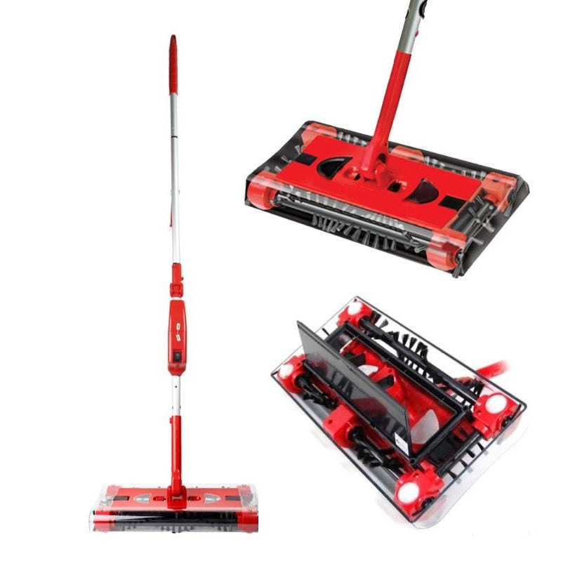 Matura rotativa Electrica 1500 mAh, Swivel Sweeper G6, cu Sistem de Golire