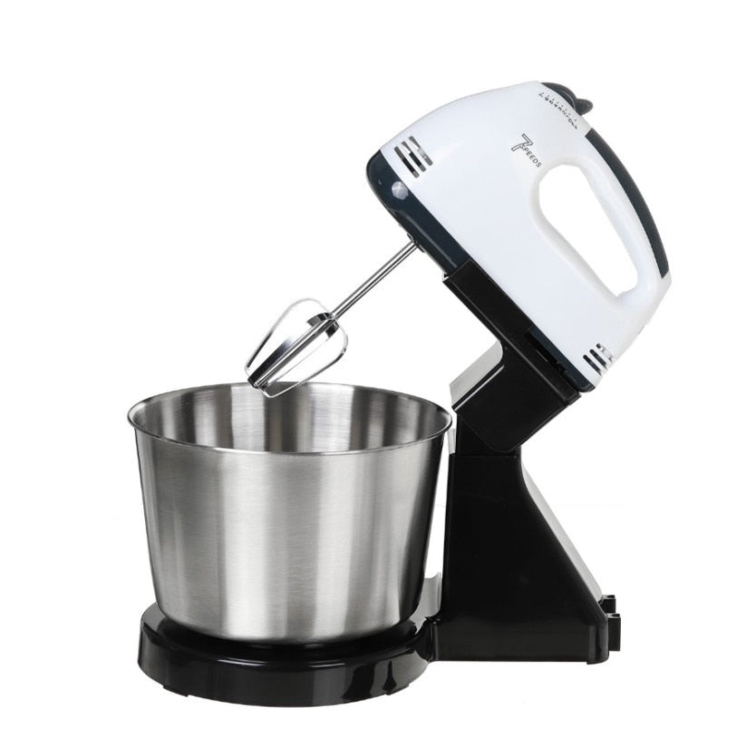 Mixer cu bol din inox, putere 350 W, 2L, inox, 7 trepte de Viteze