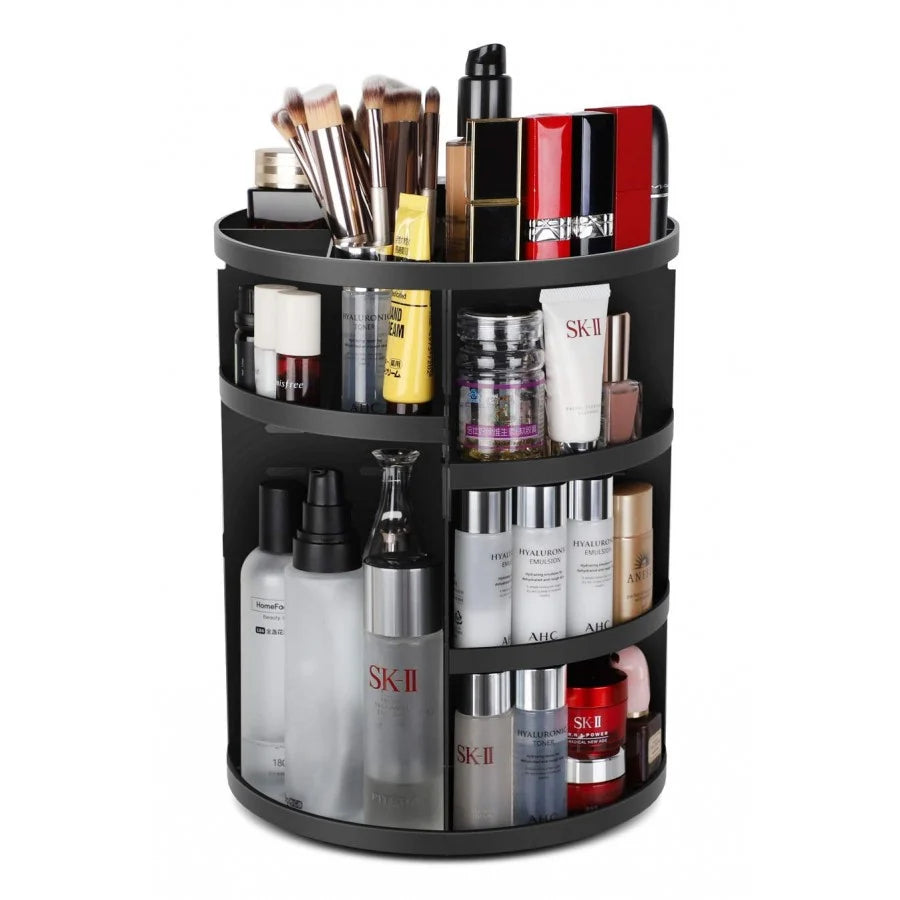 Organizator Cosmetice rotativ, depozitare obiecte, pentru baie sau bucatarie