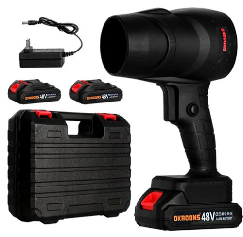 Suflanta de praf, volum de aer 555 metri cubi pe minut, putere mare, fara fir si portabila, indepartare praf, apa si zapada, protectie la supraincalzire