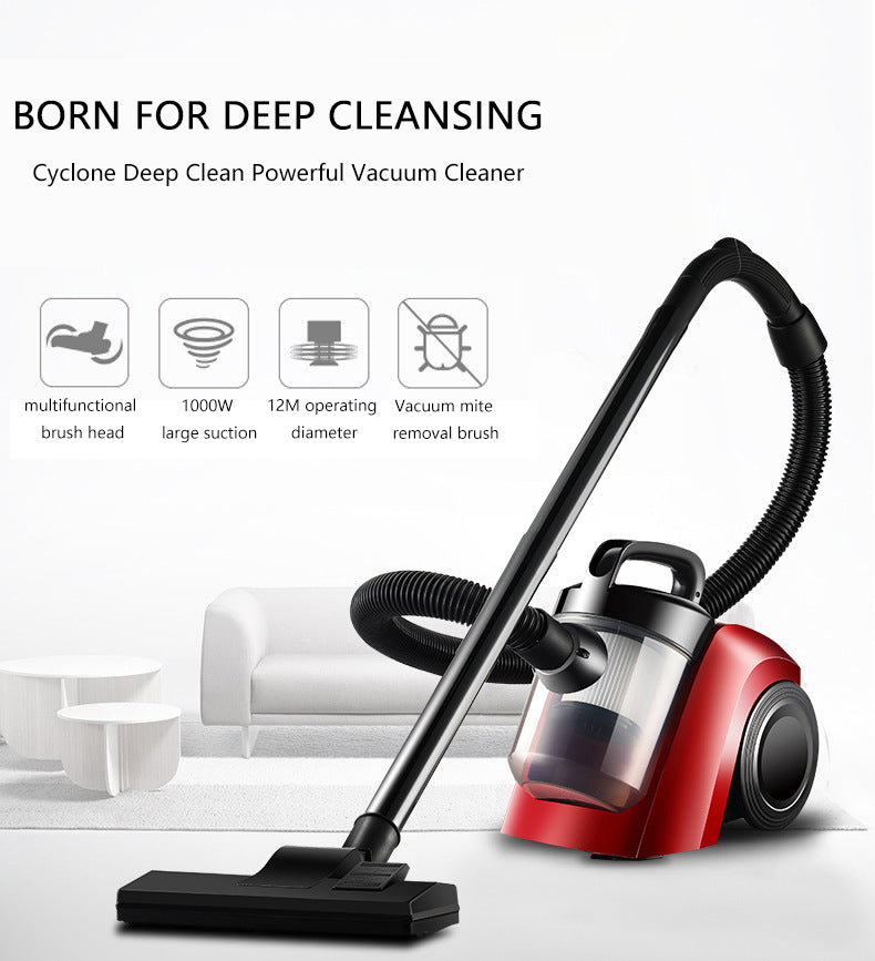 Aspirator Cyclon Sonymax, Fara Sac, 2L Capacitate, Putere 1300W, Rosu