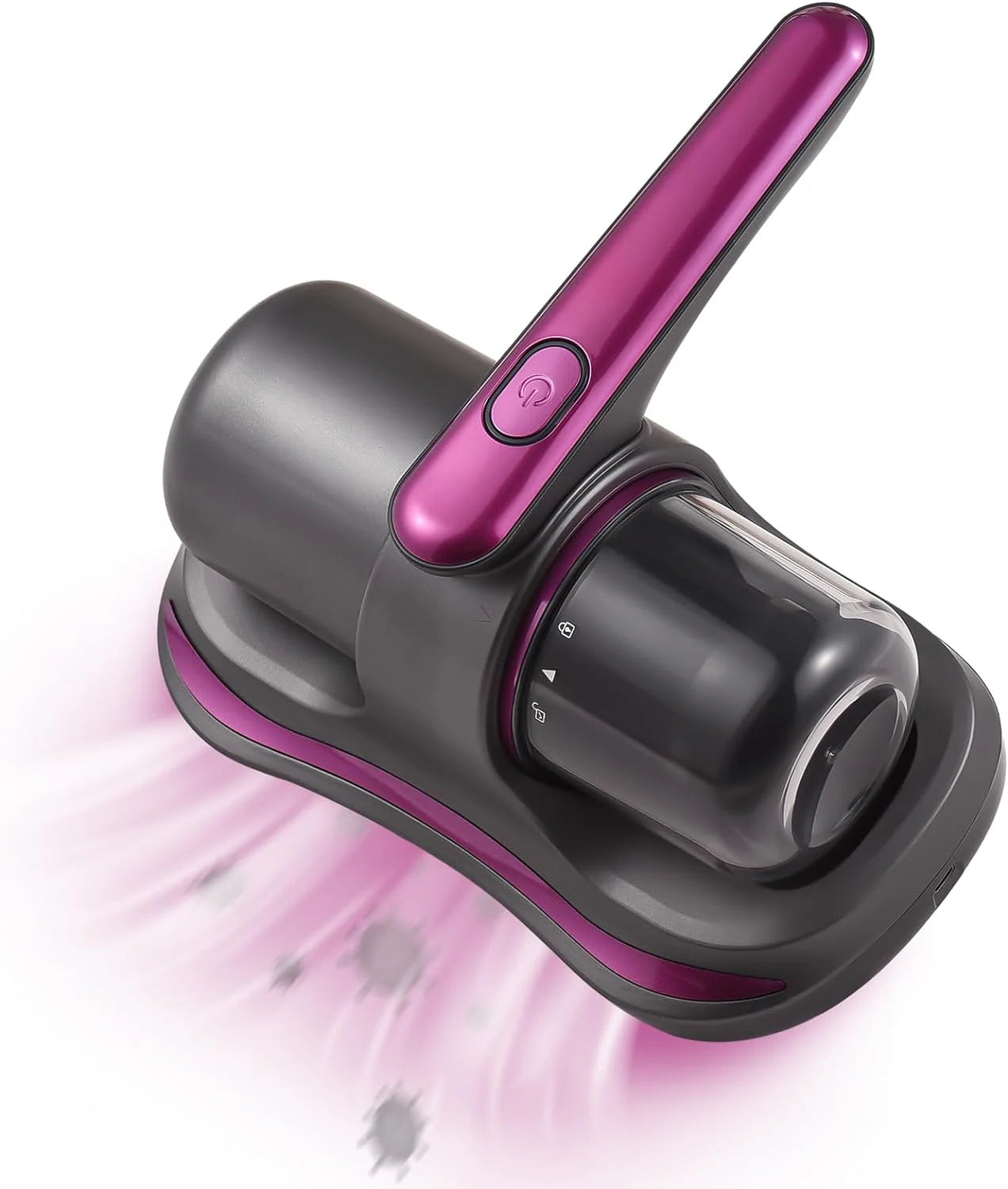 Aspirator portabil Antiacarieni si Praf cu acumulator, 100 W, tehnologie UV-C