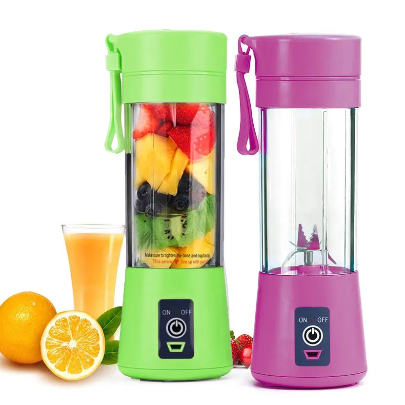 Blender smoothie maker, portabil cu incarcare USB functie de baterie externa