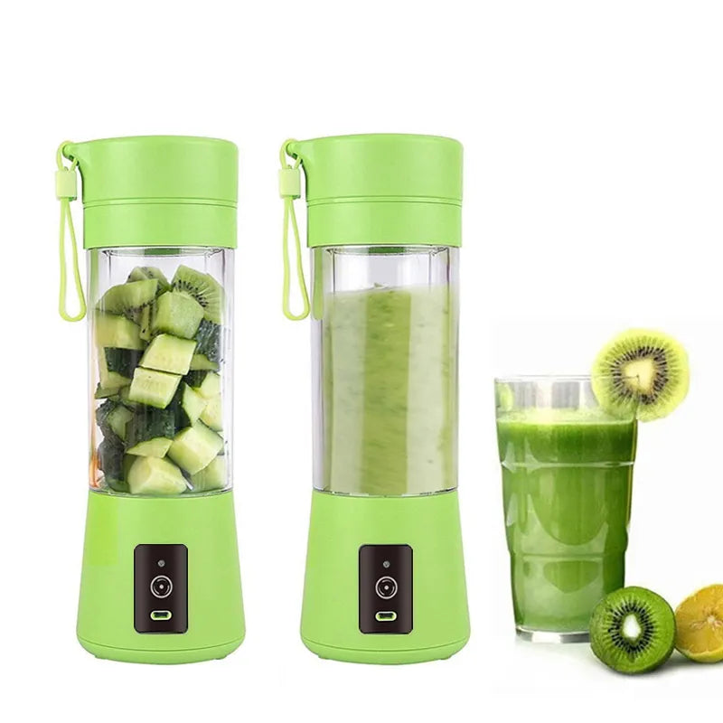 Blender smoothie maker, portabil cu incarcare USB functie de baterie externa