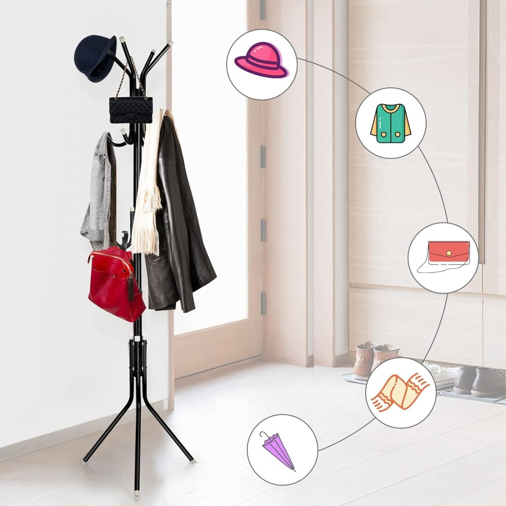 Cuier tip pom, cu multiple agatatori, 172 cm x 42 cm