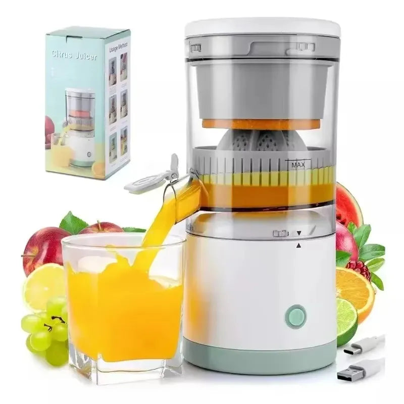 Storcator electric de citrice portabil cu alimentare usb 45w